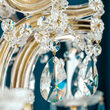 Candelabru clasic cristal alama Aur 24k 10xE14/40W, Maria Theresia-A LU 2223/10 MT Gold Orion